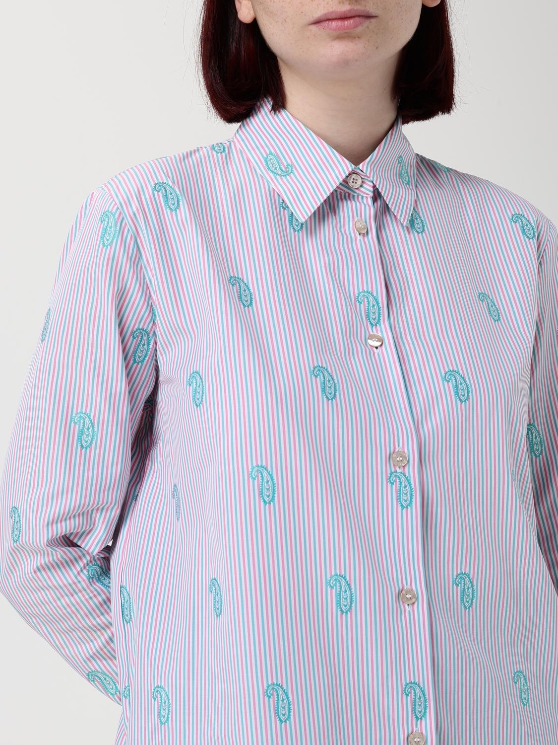 [Etro] Shirts Long Sleeve SS26 WRIA001399TJ5D9 S9870