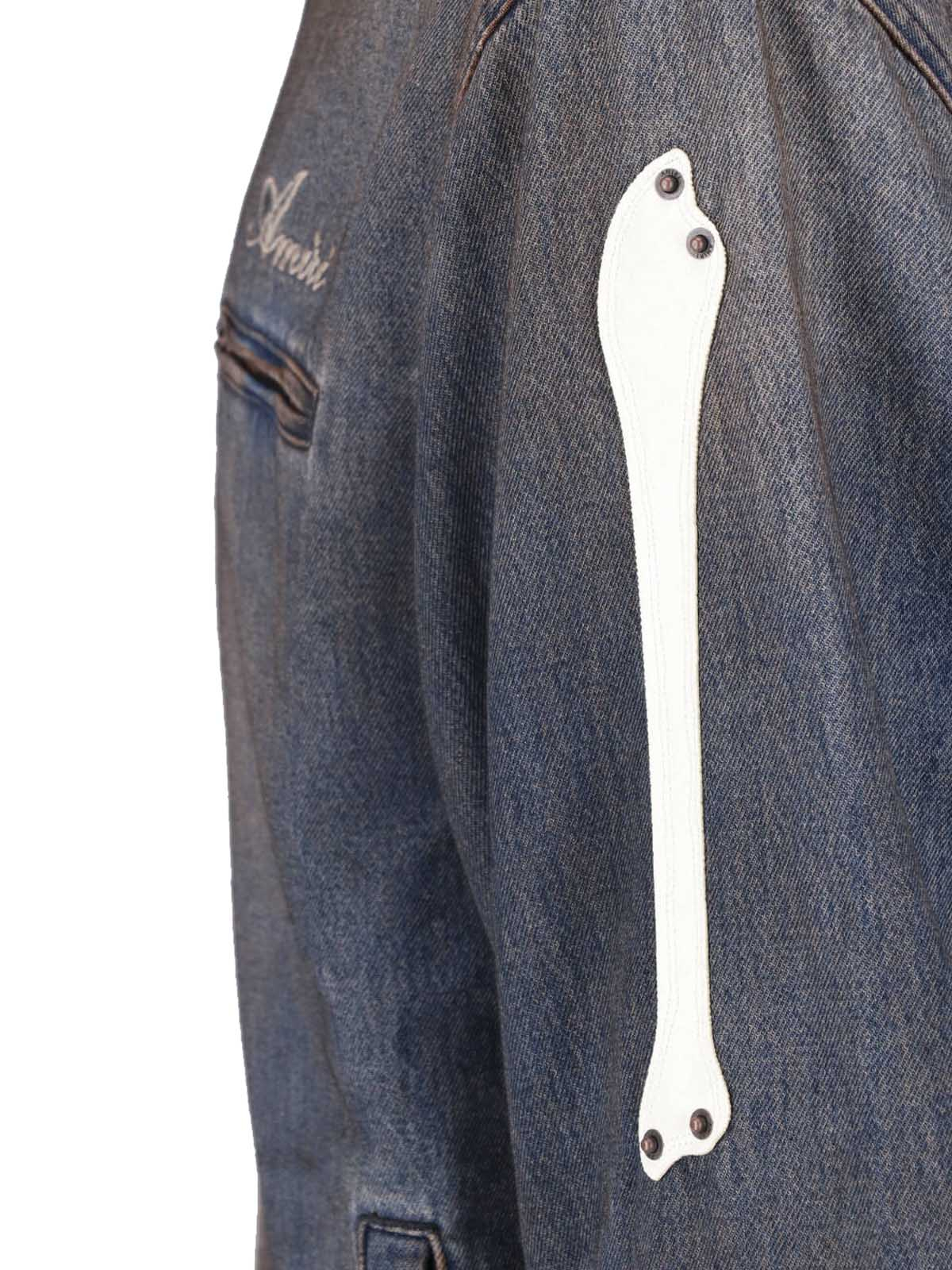 [Amiri] Denim jacket FW26 AM326JA003DARK DUST