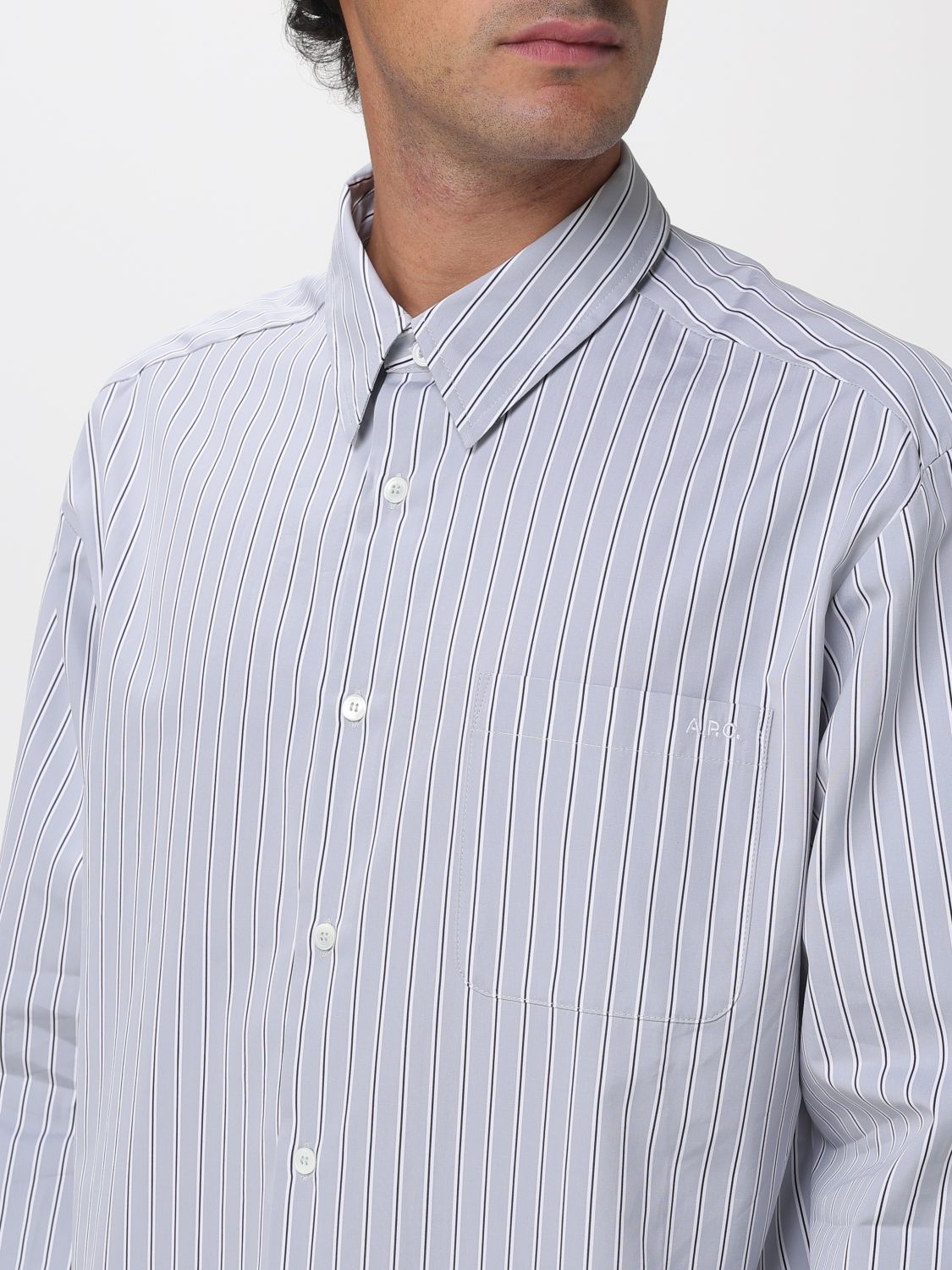 [A.P.C.] Shirts Long Sleeve SS26 COHLHH12553 LAB