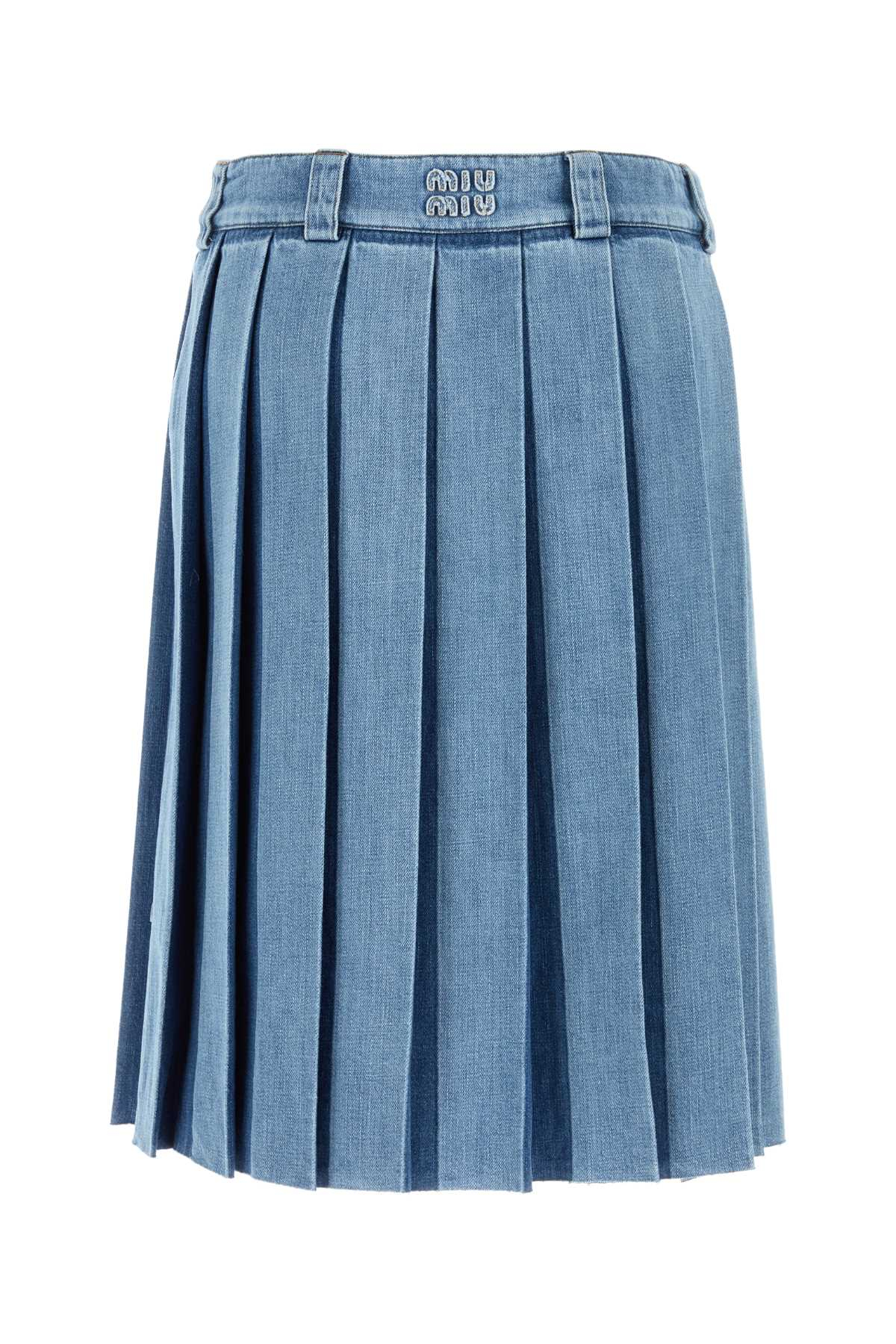 [Miu Miu] Midi skirt FW25 GWD279S23117GG F0076