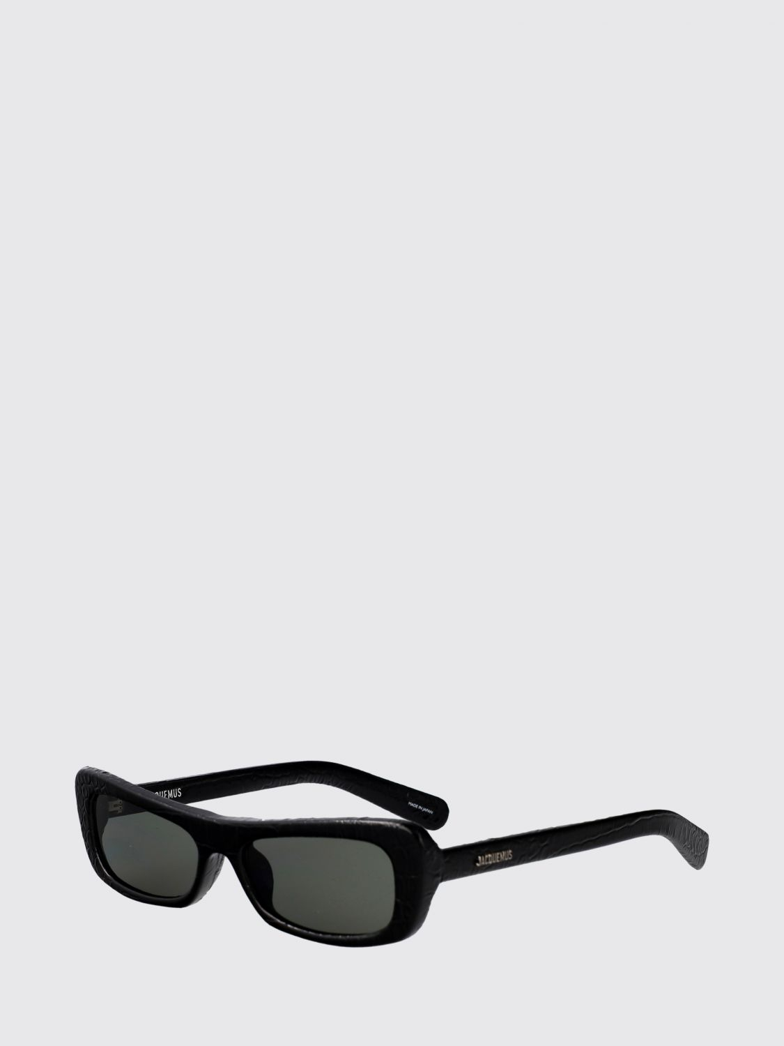 [JACQUEMUS] Sunglasses SS26 JAC55C11SUN BLACK CROC/ SILVER/ GREY
