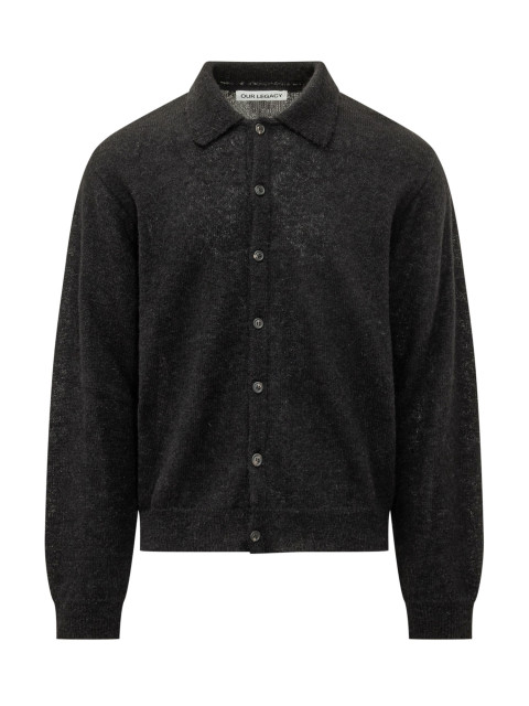 [Our Legacy] Top FW26 M4213ECFSE BLACK FUZZY