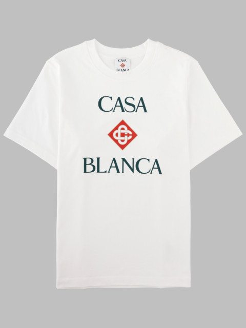 [Casablanca] T-shirts Short Sleeve FW26 M-PF26-JTS-001_20CASABLANCASTACKEDLOGO