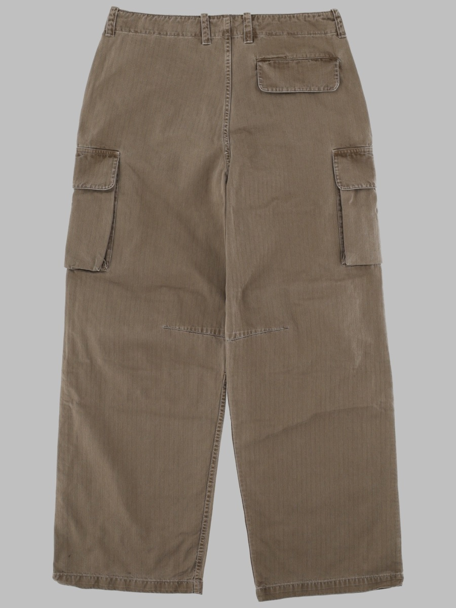 [Our Legacy] Pants FW26 M2244MU_UNIFORMOLIVEHERRINGBONE