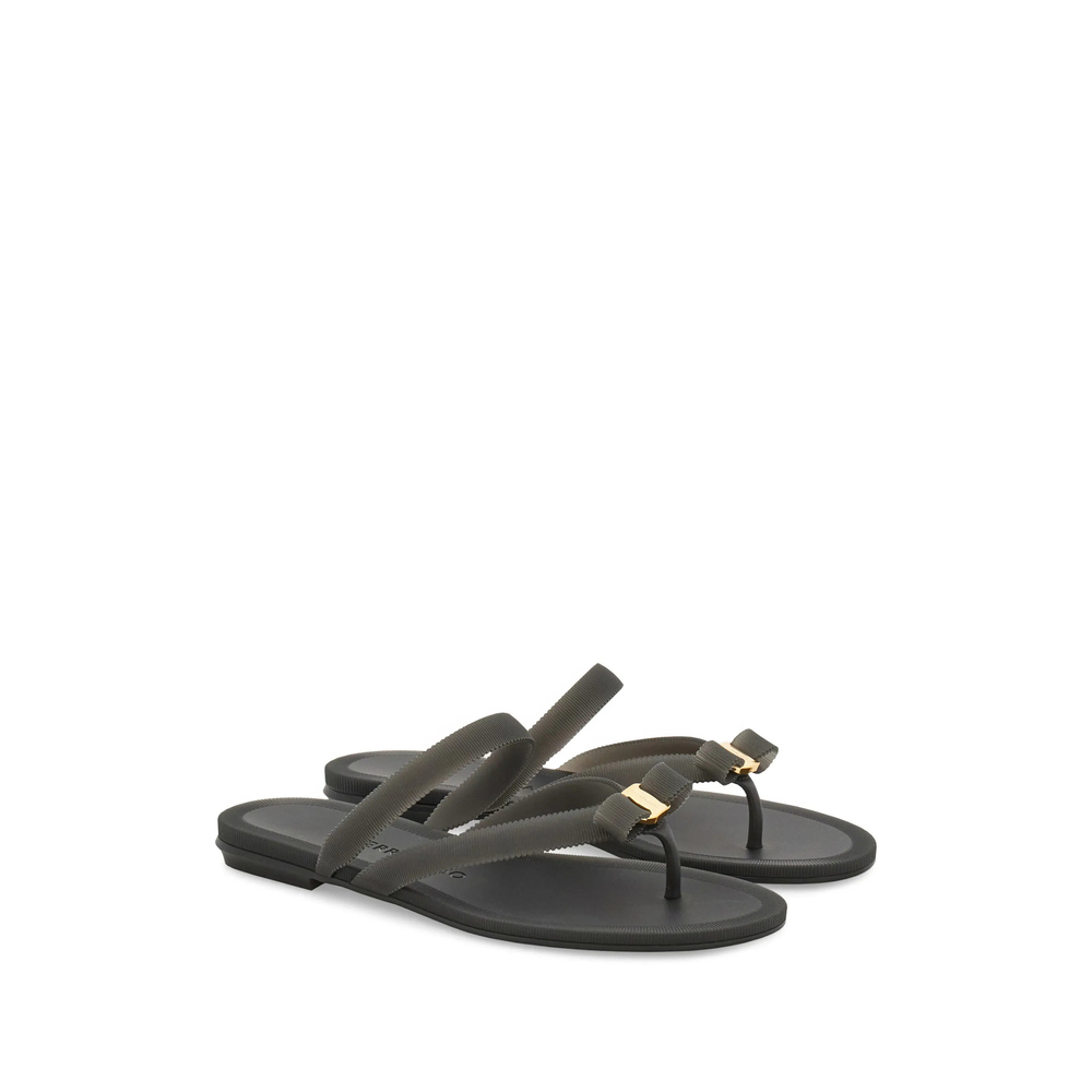 [Ferragamo] Slippers FW26 01L859 0794396 1C NERO