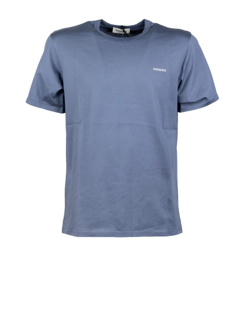 [Premiata] T-shirts Short Sleeve SS26 PA1032VINTAGE INDIGO