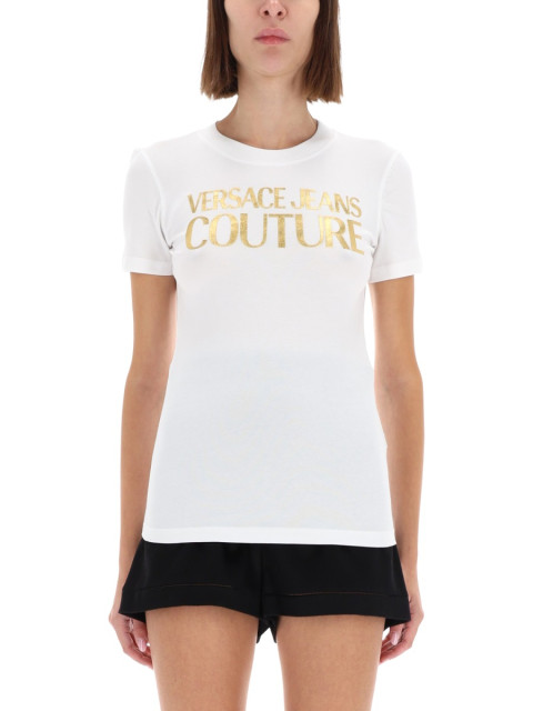 [VERSACE JEANS COUTURE] T-shirts Short Sleeve FW25 79HAHT02_CJ03TG03