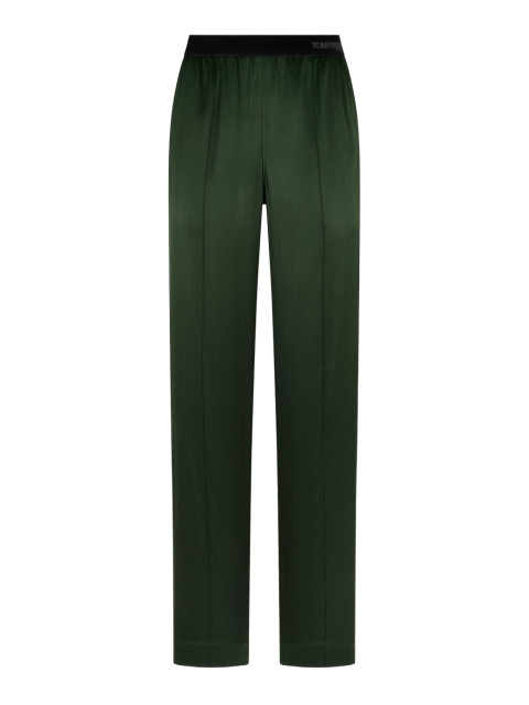 [Tom Ford] Trousers SS26 PAW683FAX881GCA MOSS GREEN