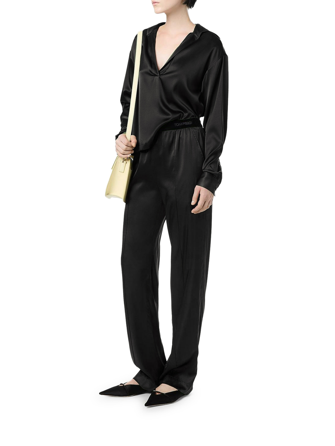 [Tom Ford] Trousers SS26 PAW683FAX881NAA BLACK