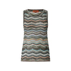 [MISSONI] T-shirts Sleeveless FW26 DS26WK0HBK01KSSMSPO