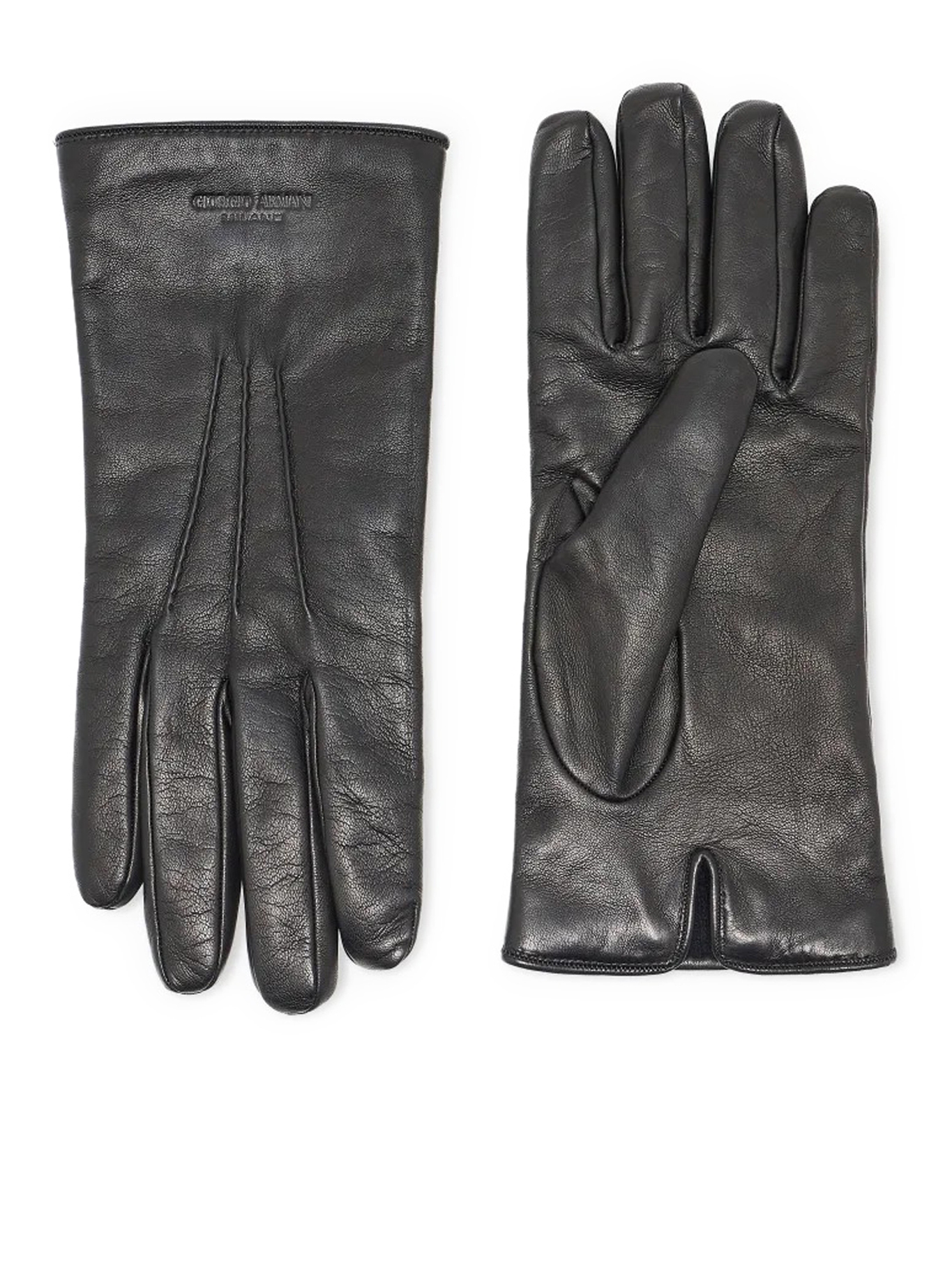 [Giorgio Armani] Gloves FW26 7441332F20300020 DARK BLUE BLACK