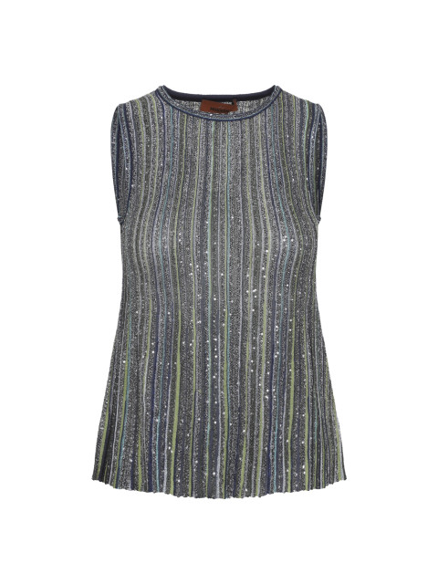 [MISSONI] Tank top FW26 DS26WK0J.BK01J8