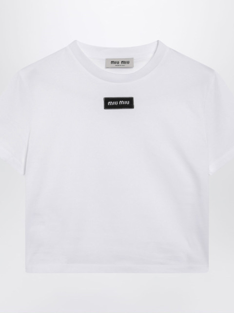 [Miu Miu] T-shirts Short Sleeve FW26 MJNA45OOO6398
