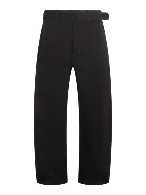[LEMAIRE] Trousers FW26 PA326LD1055BK999