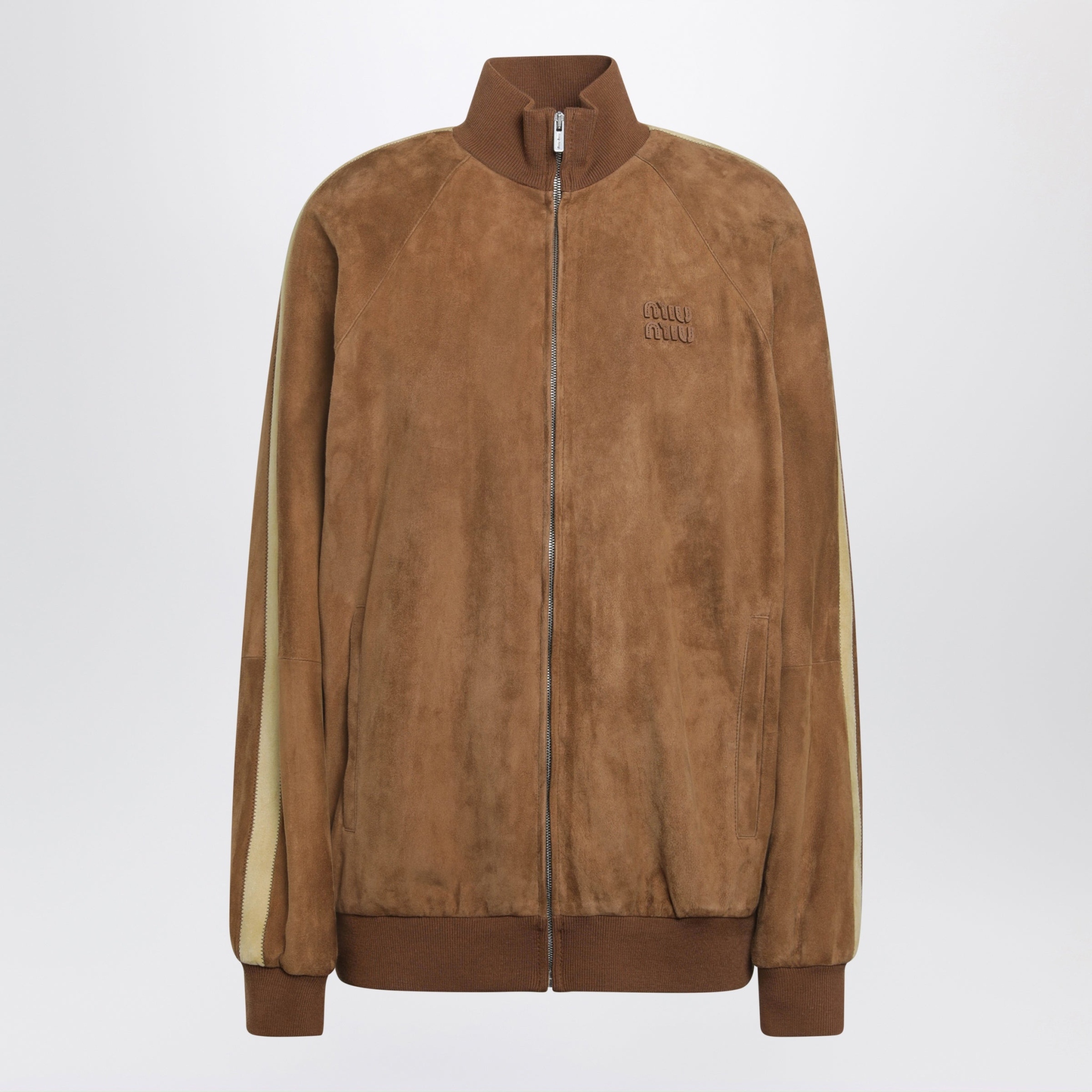 [Miu Miu] Leather Jacket FW26 MPW026OOO19QL