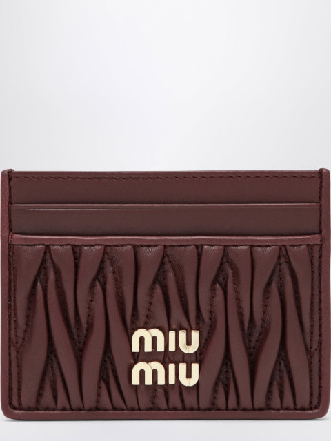 [Miu Miu] Cardholder FW26 5MC076AFPP