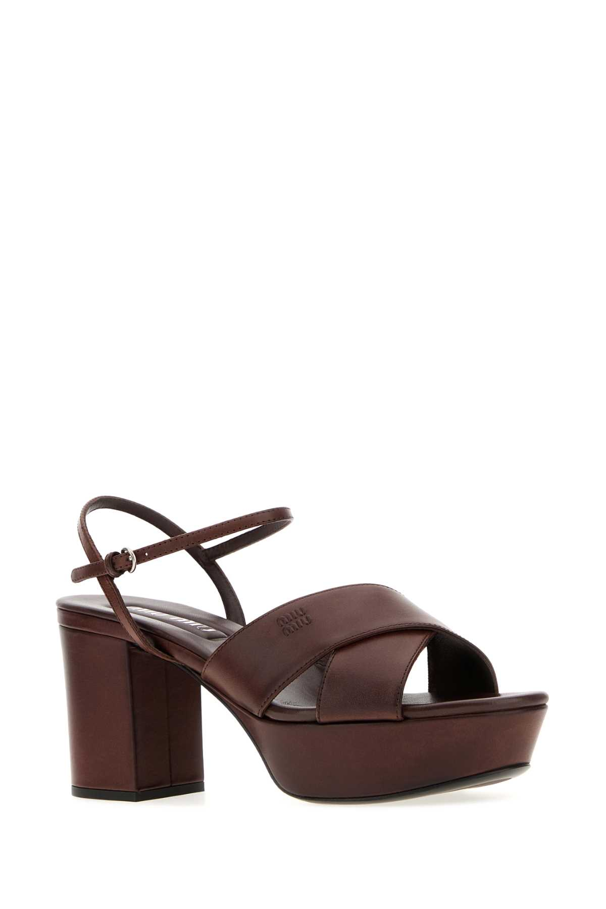 [Miu Miu] Sandals FW26 5XP917F075V69 F0201
