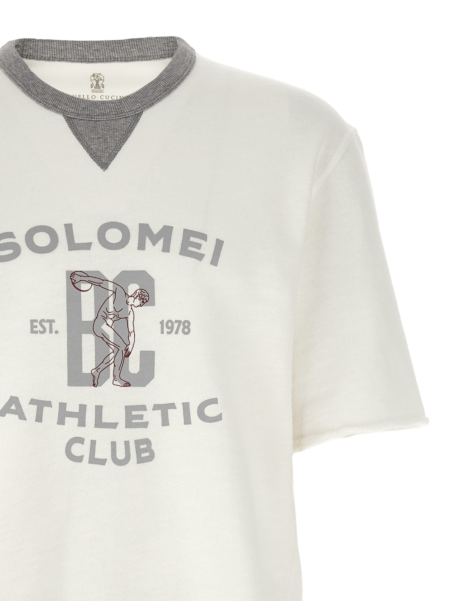 [Brunello Cucinelli] T-shirts Short Sleeve SS26 MR8313378GCTQ27