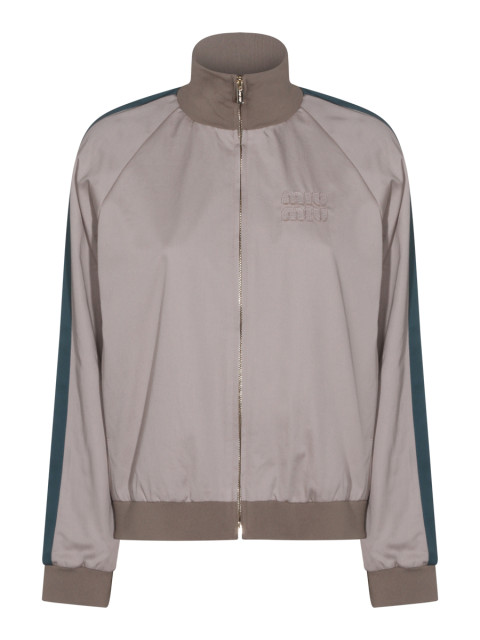 [Miu Miu] Track jacket SS26 ML1466SOOO19CTF0D3K