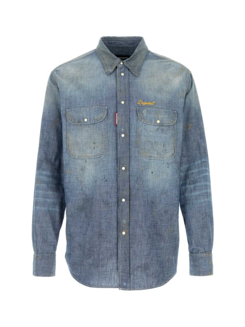 [DSQUARED] Shirts Long Sleeve FW26 S74DM1045D30027 470
