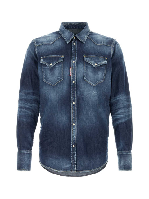 [DSQUARED] Shirts Long Sleeve FW26 S74DM0986S30341 470