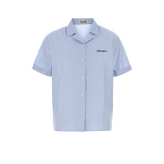 [Miu Miu] Shirts Short Sleeve FW26 MK2048SOOO197I F0UB3