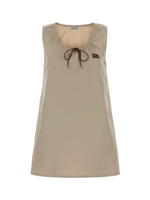 [Miu Miu] Sleeveless dress FW26 MF6414SOOO12NS F0A08