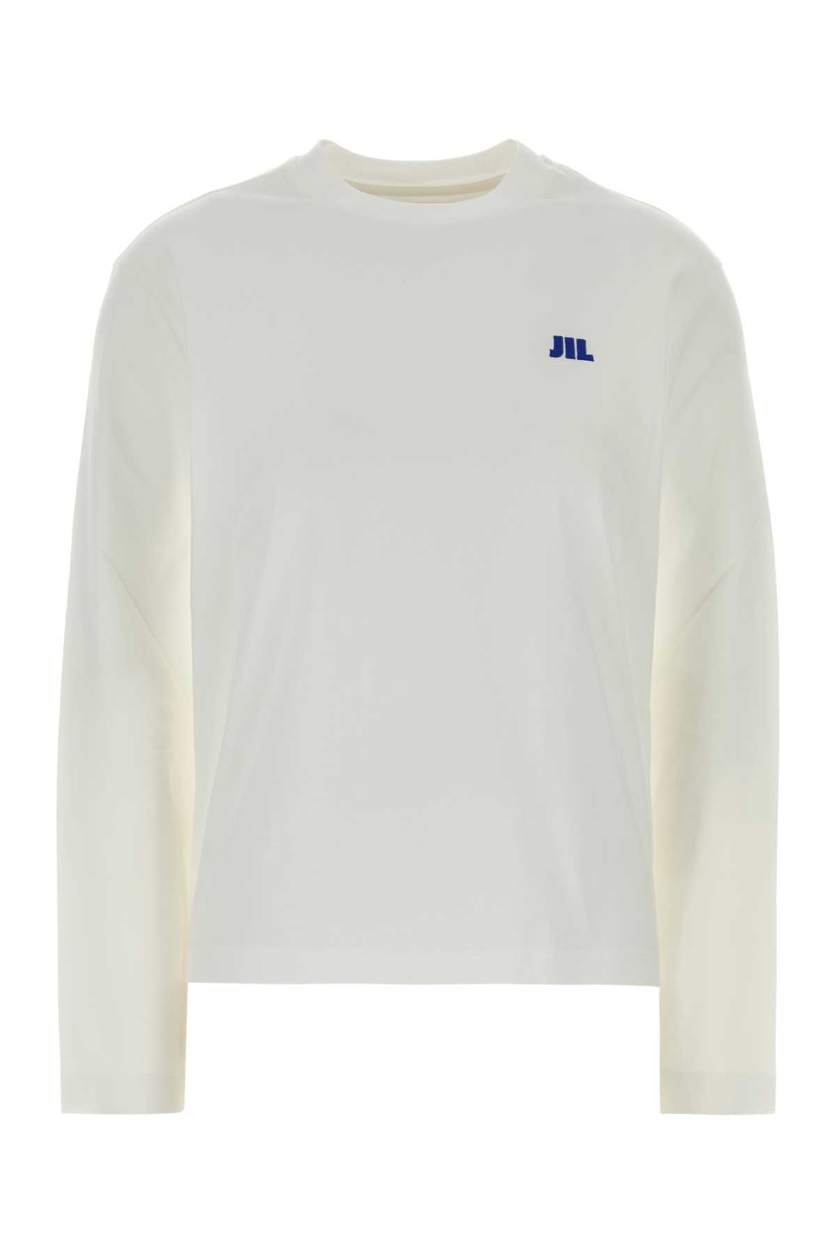 [Jil Sander] T-shirts Long Sleeve FW26 J02GC0164J45048 100