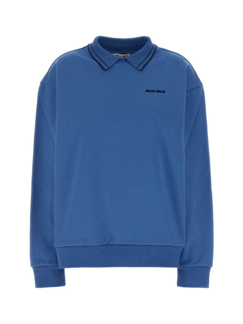[Miu Miu] Shirts Long Sleeve FW26 MJLA65SOOO191L F0013