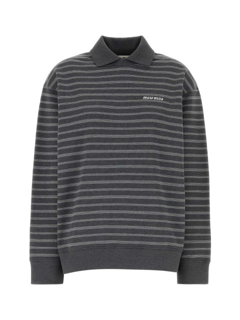 [Miu Miu] Sweatshirt FW26 MJLA68SOOO174V F052N