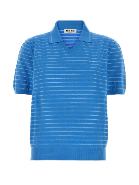[Miu Miu] T-shirts Short Sleeve FW26 MML05QSOOO184Q F0013
