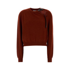 [Salvatore Ferragamo] Knitwear FW26 13I603796197 BRICKMELANGE