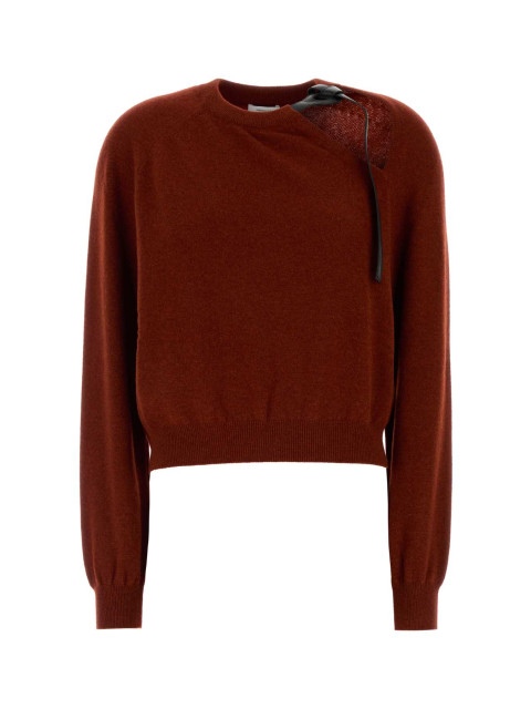 [Salvatore Ferragamo] Knitwear FW26 13I603796197 BRICKMELANGE