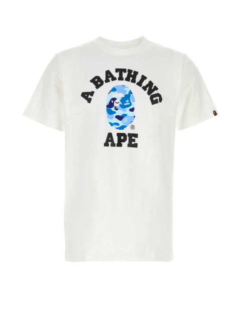 [BAPE] T-shirts Short Sleeve FW26 001TEM301004M WHXBL