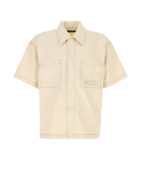 [Amiri] Shirts Short Sleeve FW26 AM326SH001 ECRU