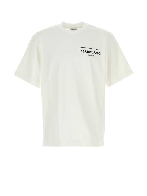 [Salvatore Ferragamo] T-shirts Short Sleeve FW26 145920796647 BIANCO