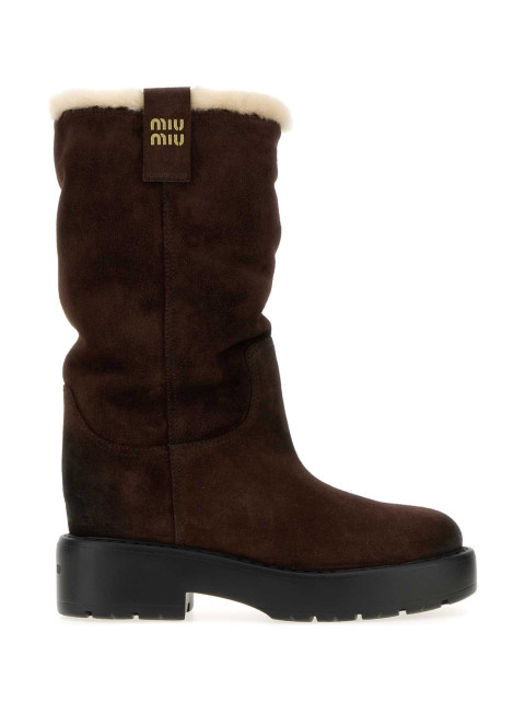 [Miu Miu] Boots FW26 5U270EFZF553AE4 F0003