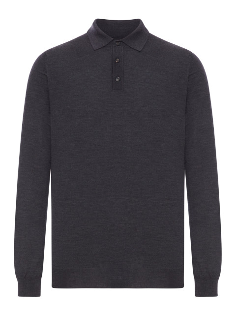 [Zanone] Knitwear FW26 810232Z0290N7027 ANTHRACITE MELANGE