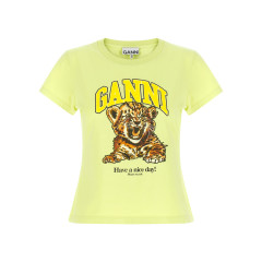 [GANNI] T-shirts Short Sleeve FW26 A1050249ZZ7