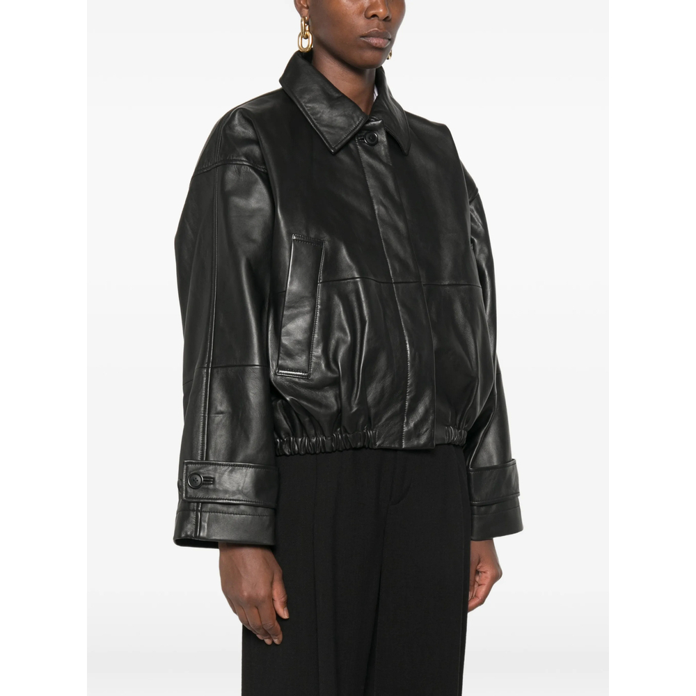 [ROHE] Leather Jacket FW26 420-11-248  BLACK