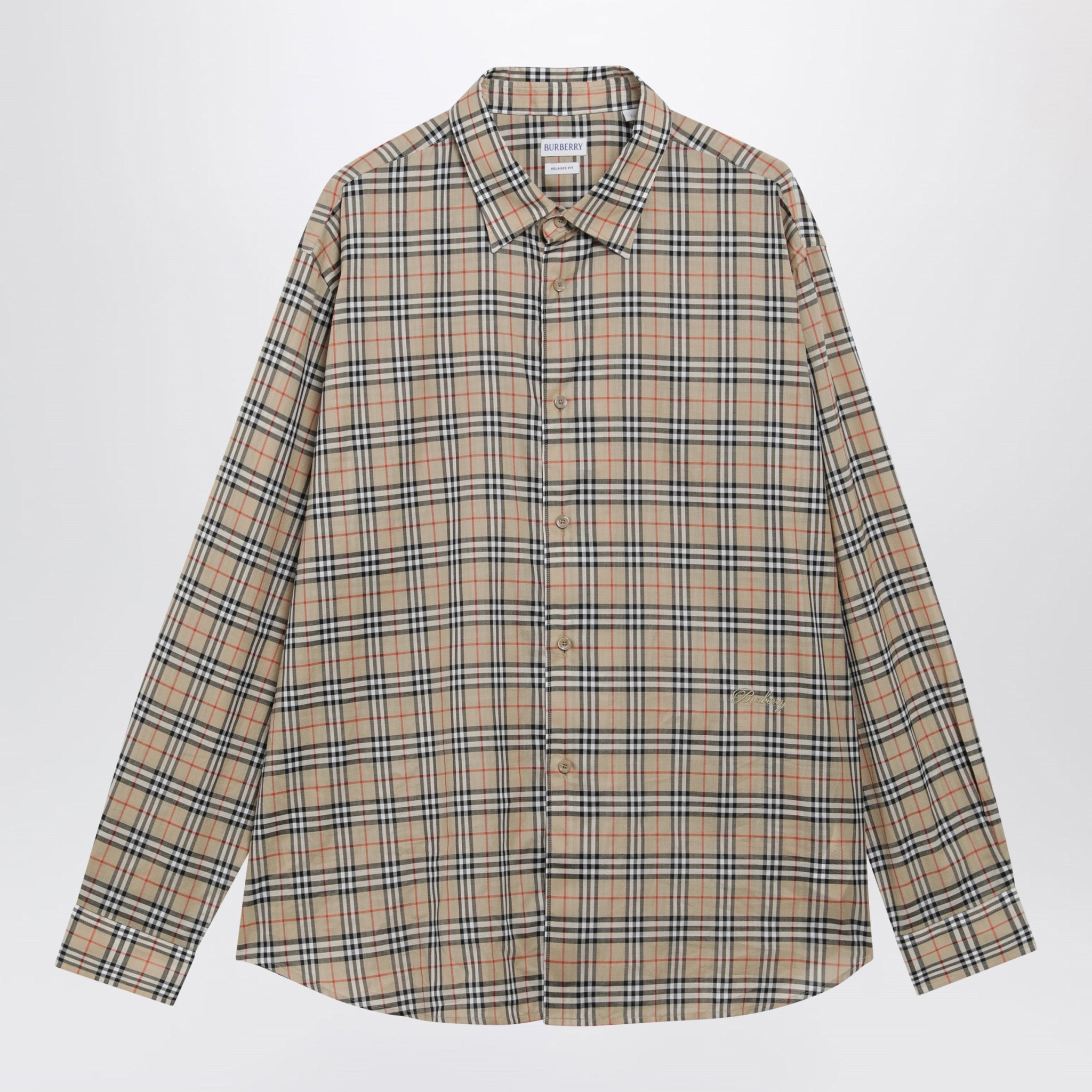 [Burberry] Shirts Long Sleeve FW26 8130238175574