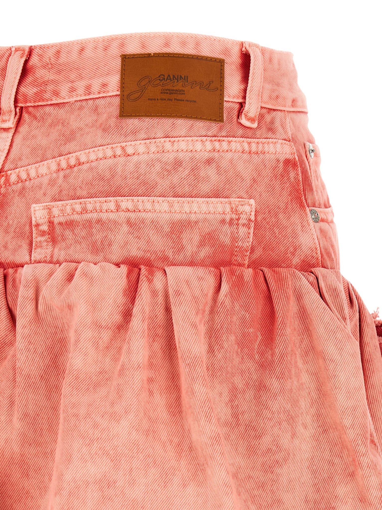 [GANNI] Mini skirt SS26 A109018207R