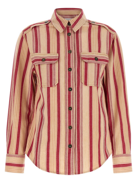 [Marant Etoile] Shirts Long Sleeve SS26 CH0299FAD1H03EBERD