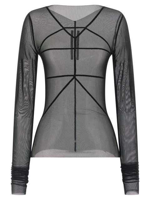 [Rick Owens] T-shirts Long Sleeve SS26 RO01F6277TUS09