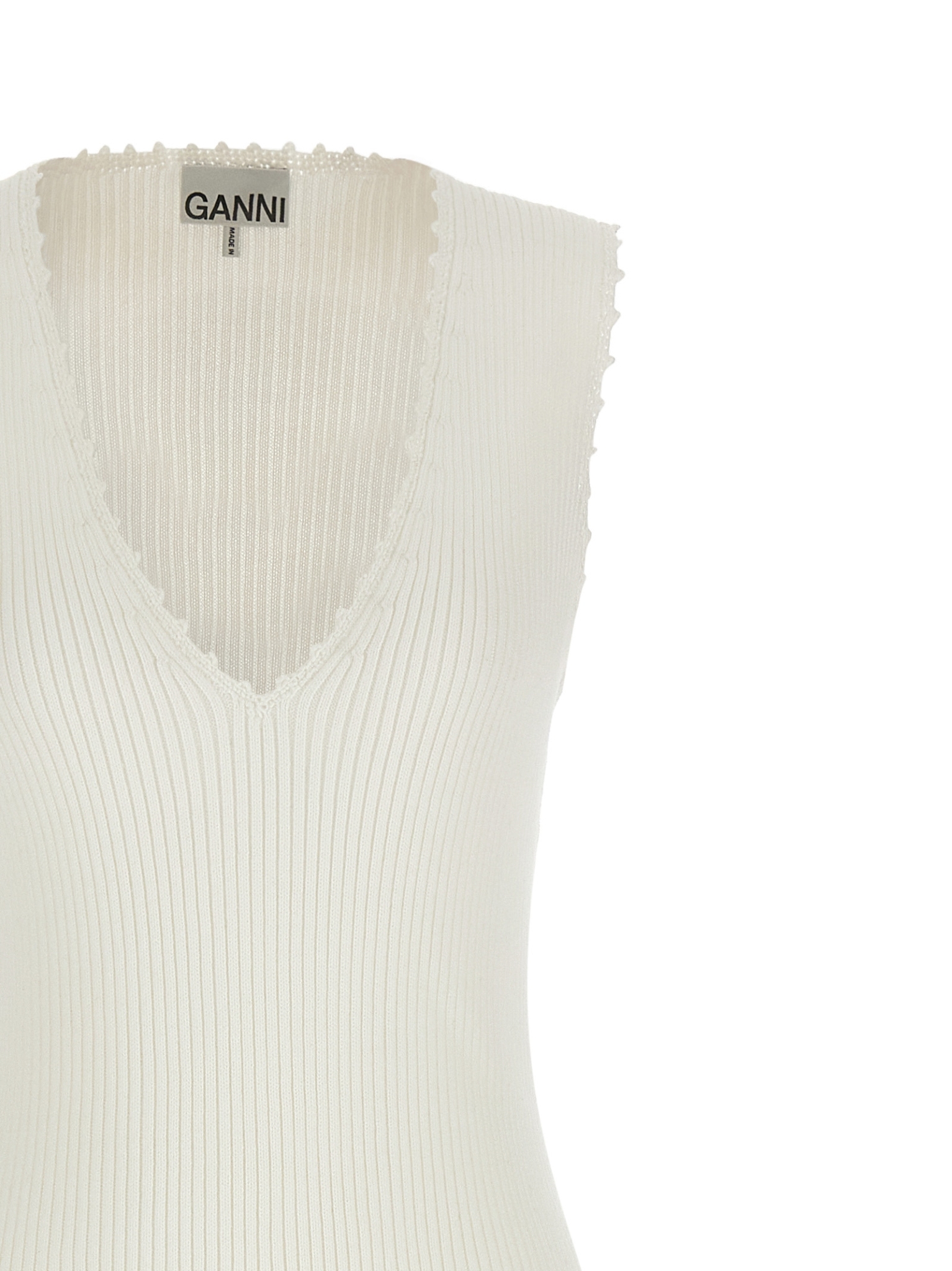 [GANNI] Sleeveless dress SS26 A1030474135