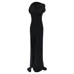 [VICTORIA BECKHAM] Short sleeve dress SS26 1425WDR007008ABLACK