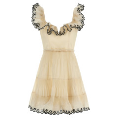 [Zimmermann] Sleeveless dress SS26 7024DC26RCRM