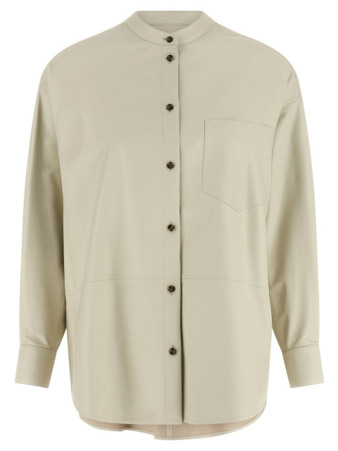 [Yves Salomon] Shirts Long Sleeve SS26 26E26EYH20177APARA1068