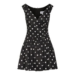 [Self - portrait] Sleeveless dress SS26 RS26209SBBLACK