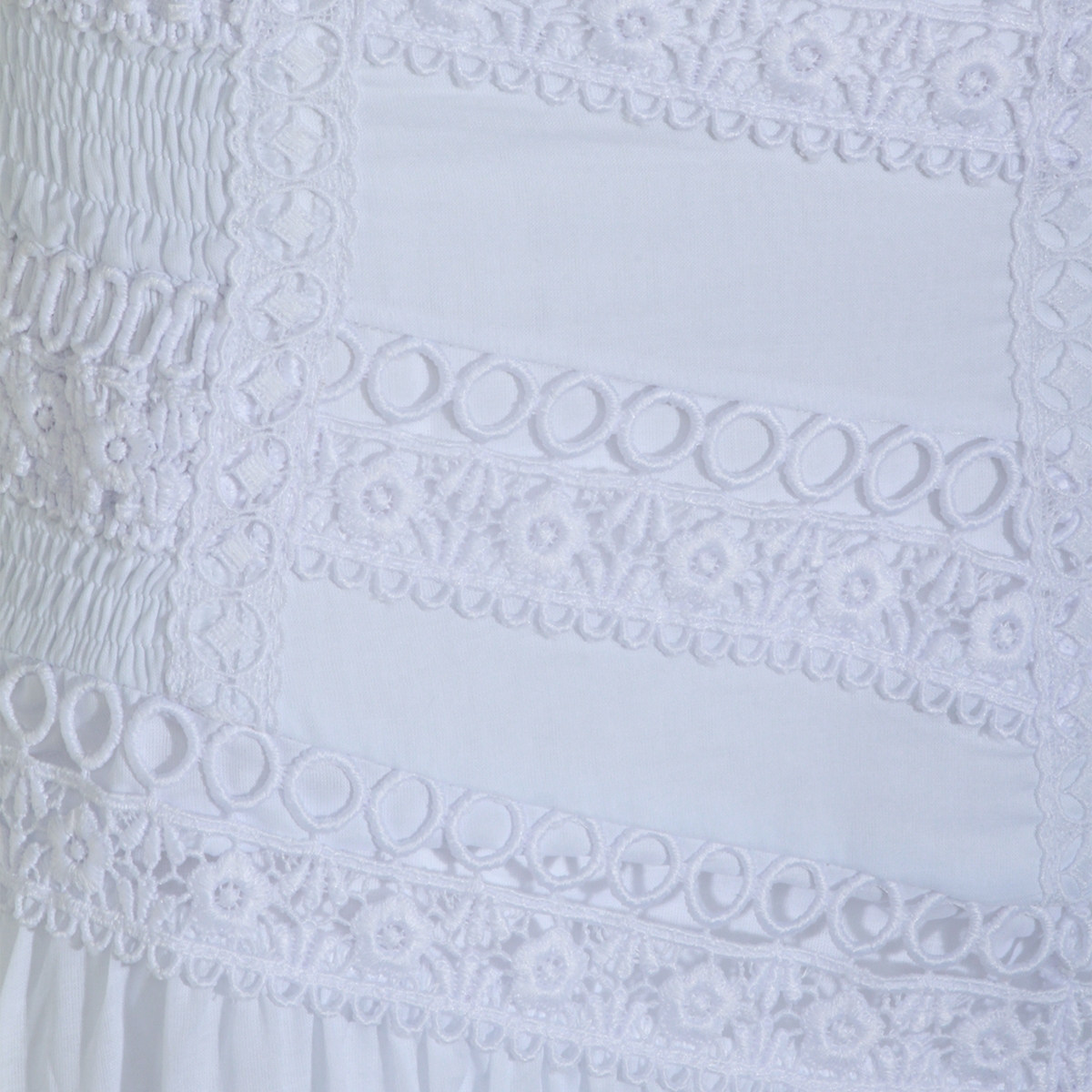 [CharoRuiz] Midi skirt SS26 261402WHITE